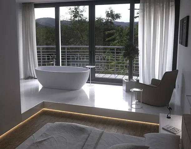 Bathroom (сделано по референсу)