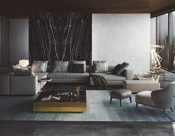 Visualization | Living Room | Minotti Yang | Reference