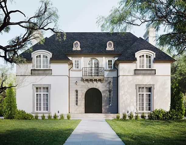 French style house