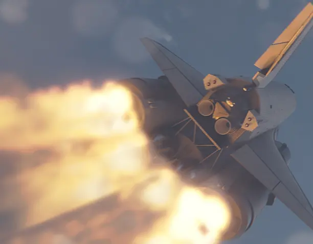 Rocket Launch Energia-Buran (Blender3D)