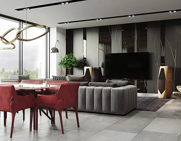 Nero Marquina House