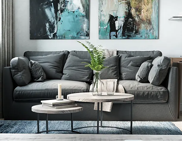 Living room bachelor