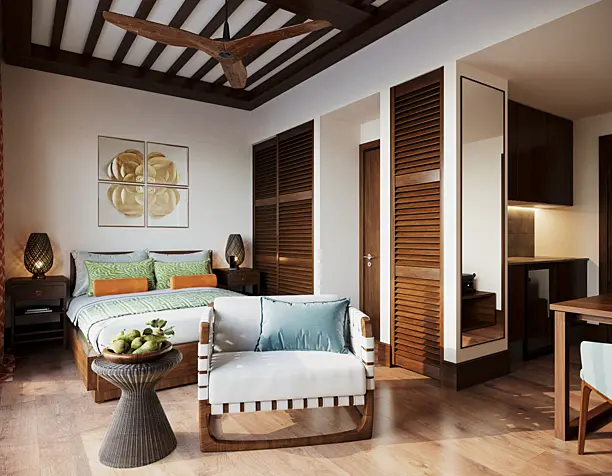 Hotel room Tahiti