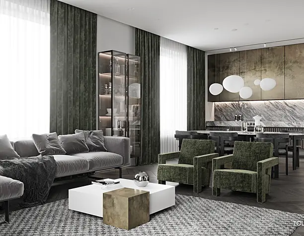 TOL'KO / "OREGANO FLAT" in Moscow.