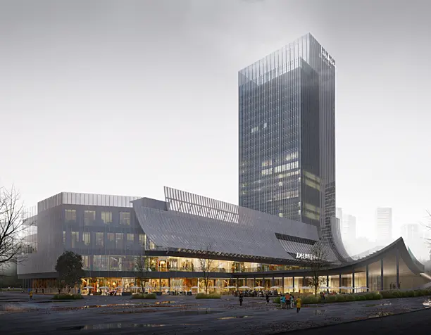 Wuzhou Culture Center. China.