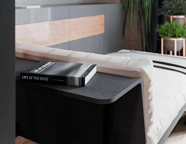 Bedroom and extraordinary walls
