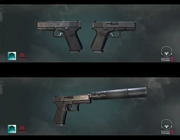 Glock G19 Gen5 (texture challenge)