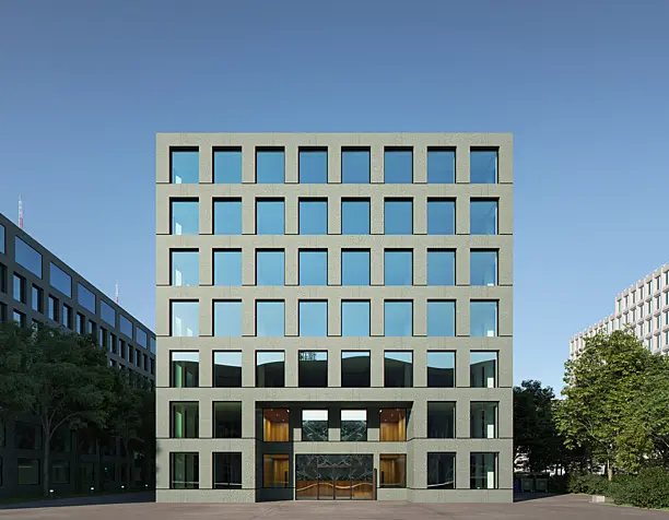 Herostrasse Office Building / Max Dudler.(Сделано по референсу)
