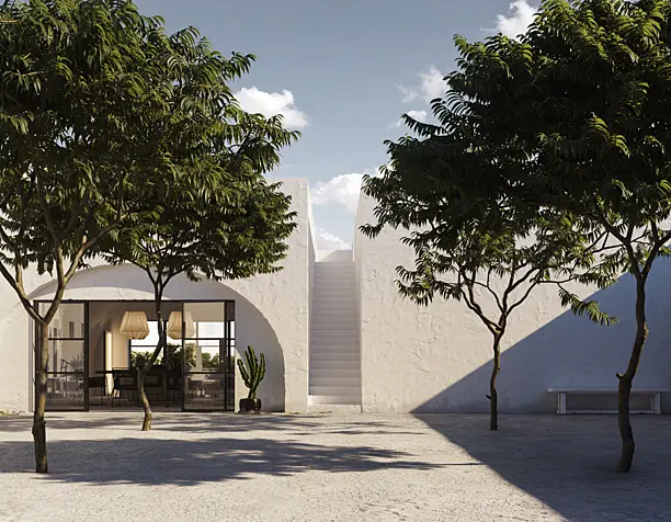 Masseria Moroseta                    (Работа основана на референсах)