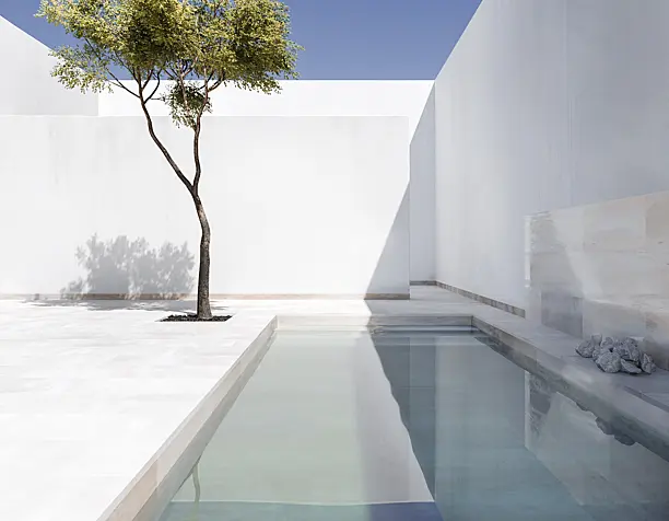GASPAR HOUSE BY ALBERTO CAMPO BAEZA (сделано по референсу)