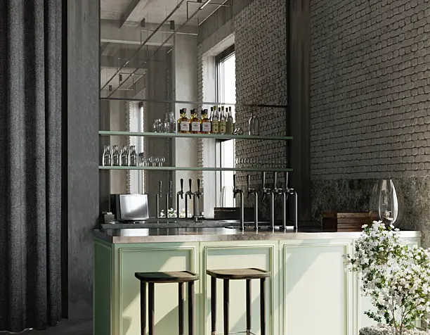 108 Restaurant by SPACE Copenhagen (сделано по референсу)