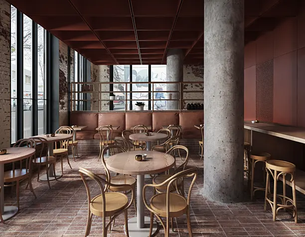 Bentwood cafe (сделано по референсу)