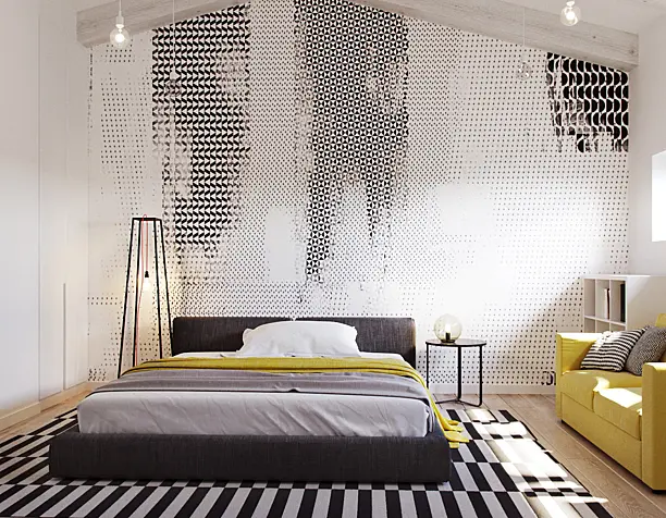 Private house interior design and visualization