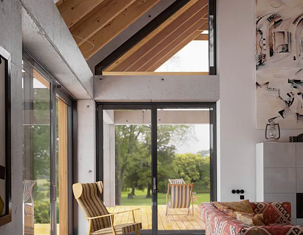 One Family House by minimalDEsign. SketchUp + Vray + PS