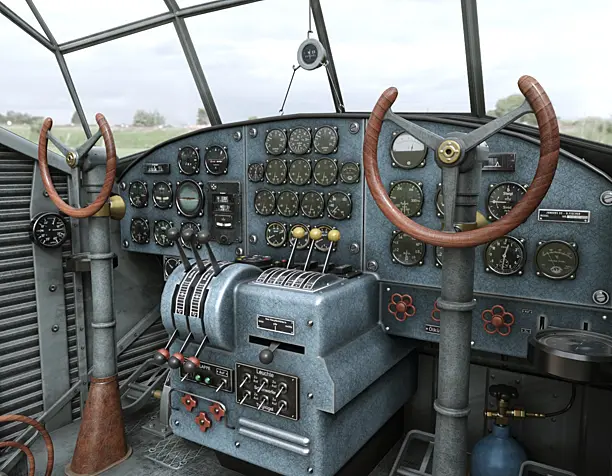 Junkers Ju-52. Интерьер