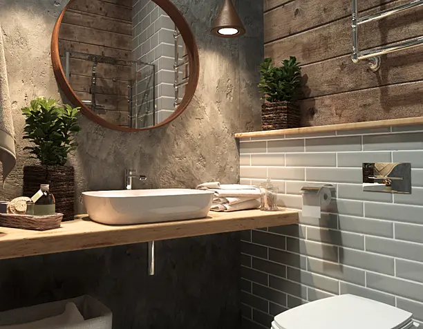 bathroom (сделано по референсу)