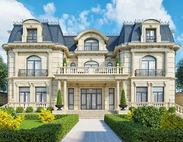 Частный дом в классическом стиле