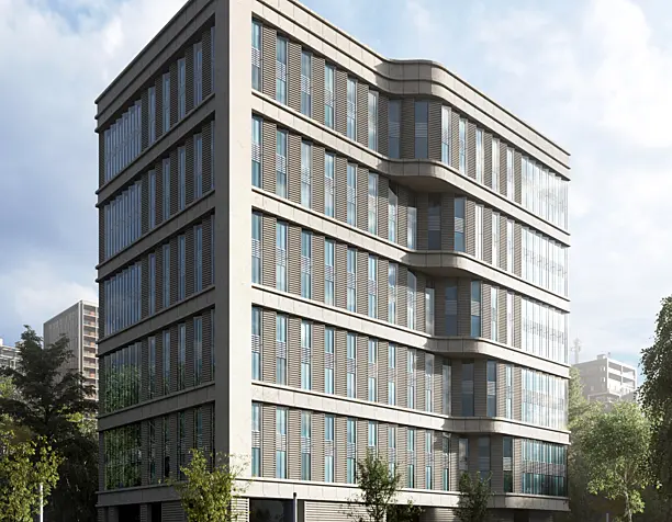 CGI:Office Building On Leninsky