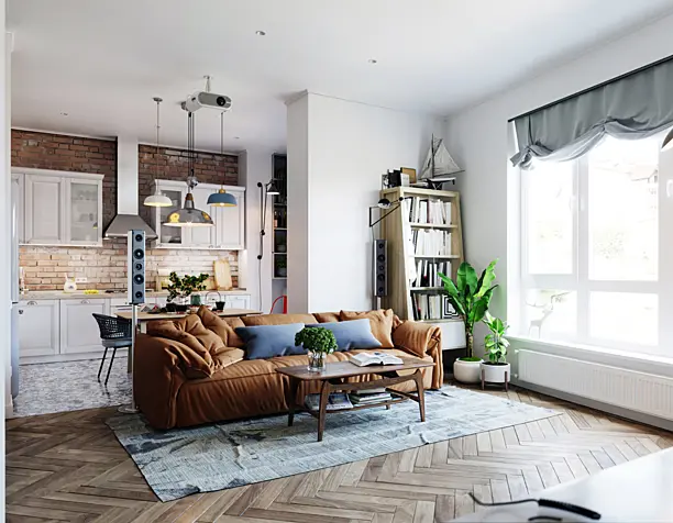 Scandinavian apartment