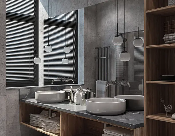 visualization of the bathroom
