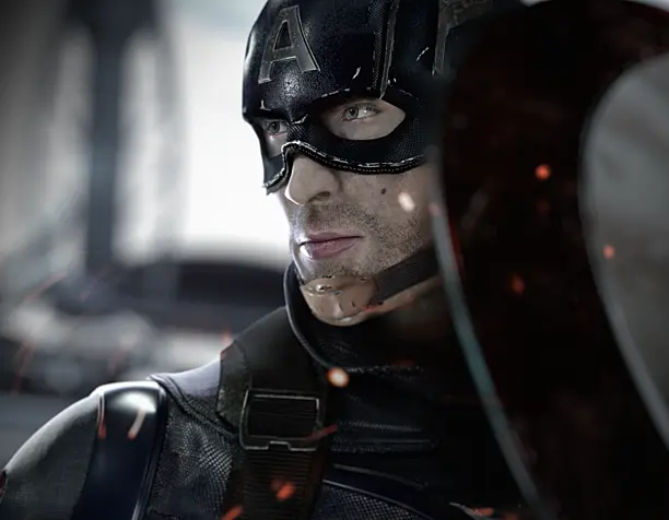 Captain America. Civil war suit