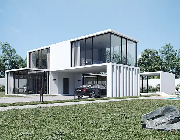 GlassB House