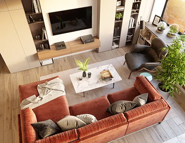 Bright summer apartment