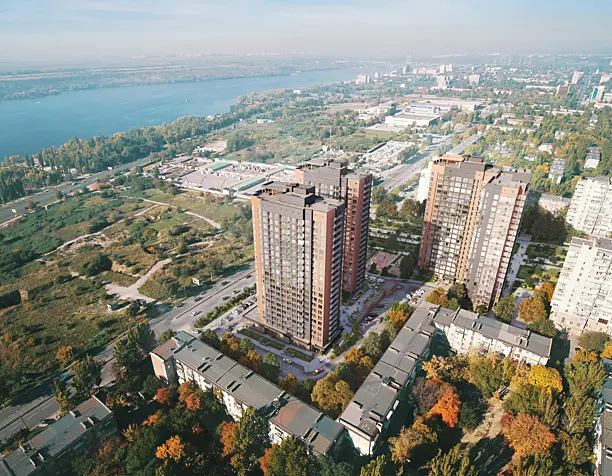Домики в Запорожье.