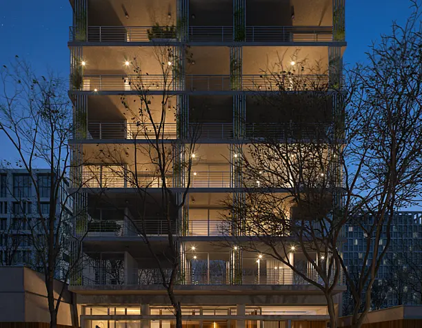 Edifício Sucre 734 / del Puerto Sardin Arquitectos / выполнена по референсу /