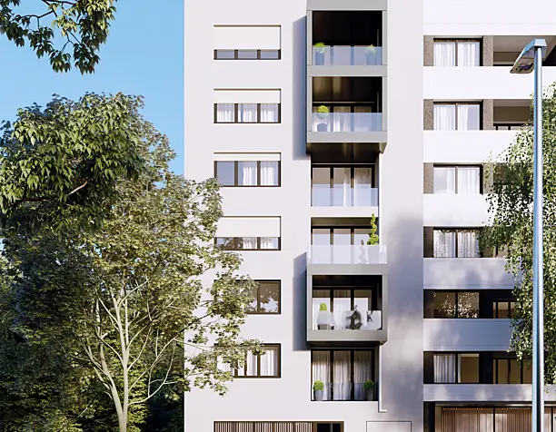 Residential building in Berlin, Germany