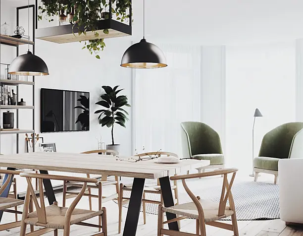 Scandinavian flat in Kyiv