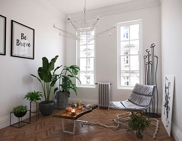 white room