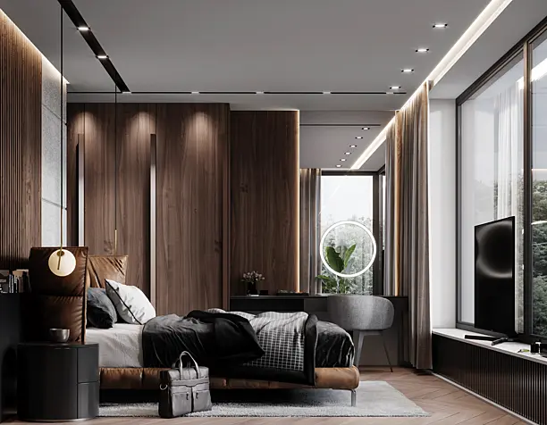 Highlights project e-house design interior