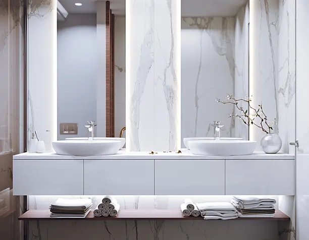 Bathroom in hotel