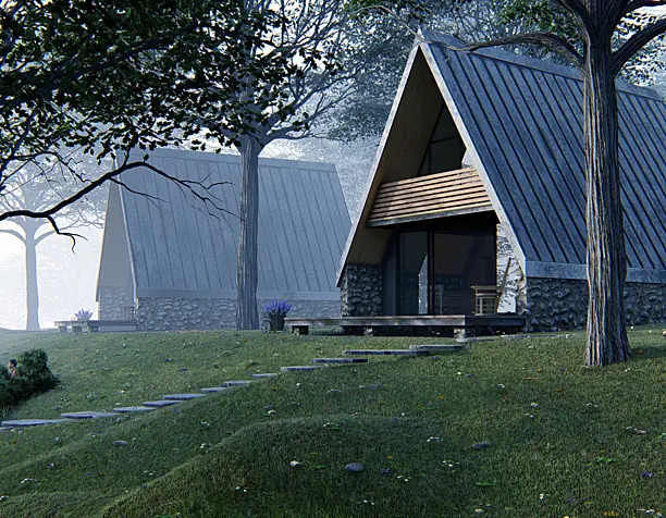forest house