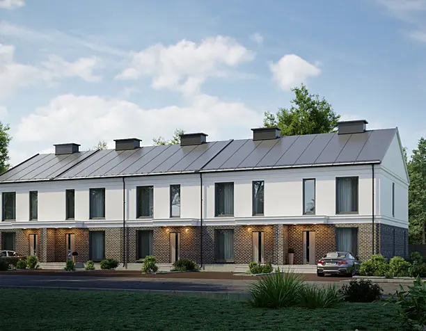 Vizualization of the townhouse