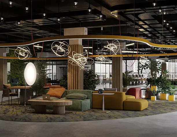 QIWI Open-Plan Office
