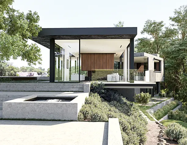 Oak Pass Main House / Walker Workshop (по референсу)