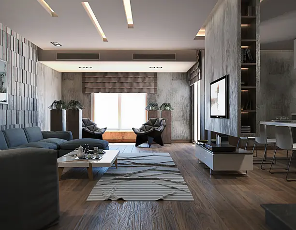 Modern naturalistic living