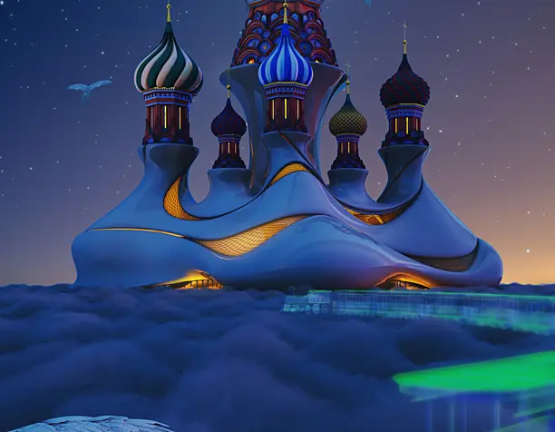 St. Basil's Cathedral. #chapter 3  #night