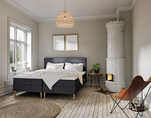 BED 001 SCANDINAVIAN INTERIOR