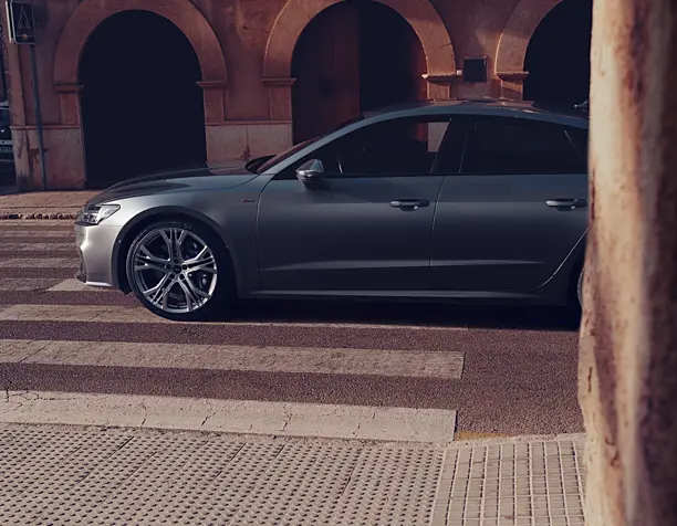 Audi A7 где то в Испании