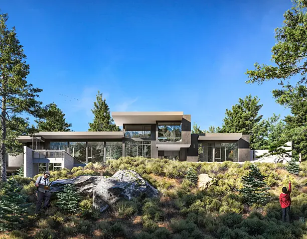 Creek House (сделано по референсу)