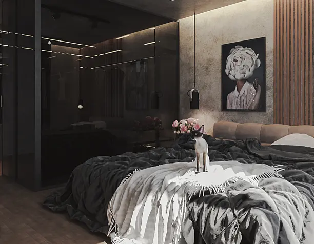 Bedroom Design Modern Loft