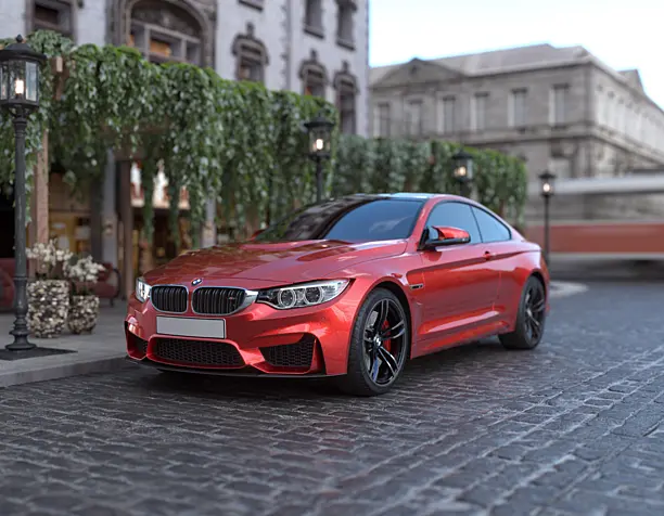 Red BMW