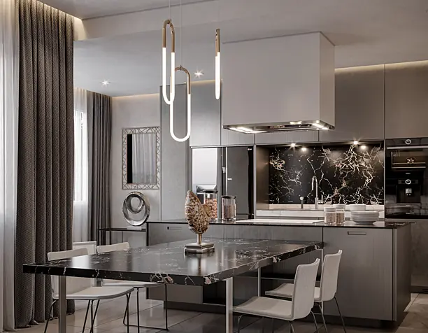 Apartment in Dushanbe, Kitchen