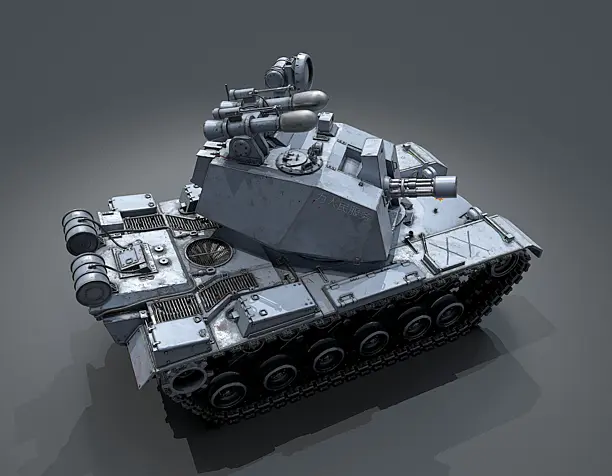 Gatling tank