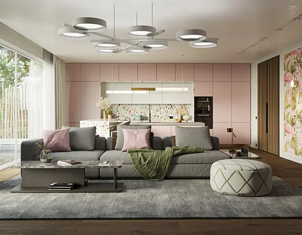 MODERN LIVING ROOM