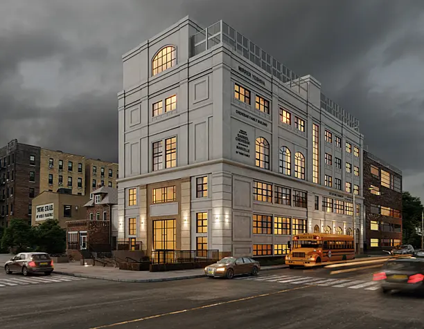 Renovation of the facades of a historic building  in NY