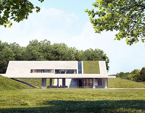 Green Line House (сделано по референсу)